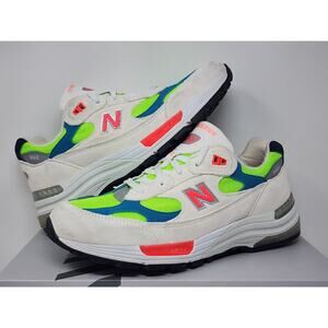 New Balance 992 WHITE NEON M992DA Size 8 WORN